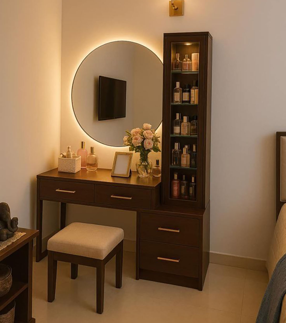 میز آرایش ساده