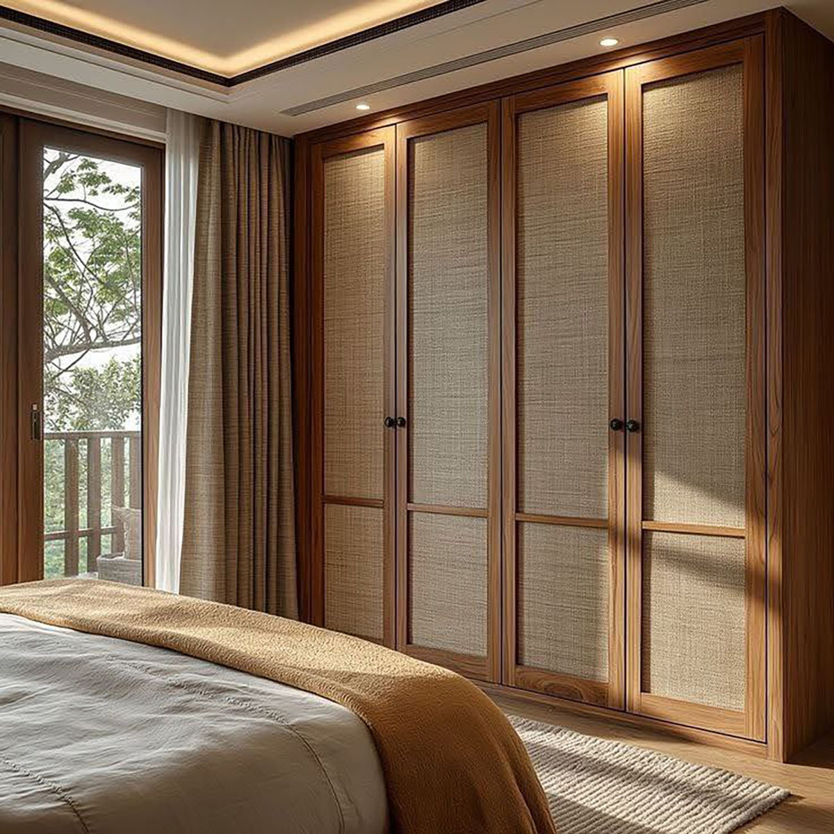 نصب چراغ داخل کابینت
