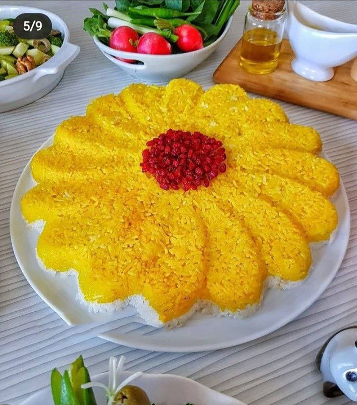 شابلون تزیین برنج
