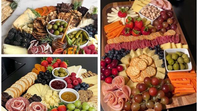 تزیین سینی مزه | چیدمان مزه های رنگی برای عکس های اینستاگرامی