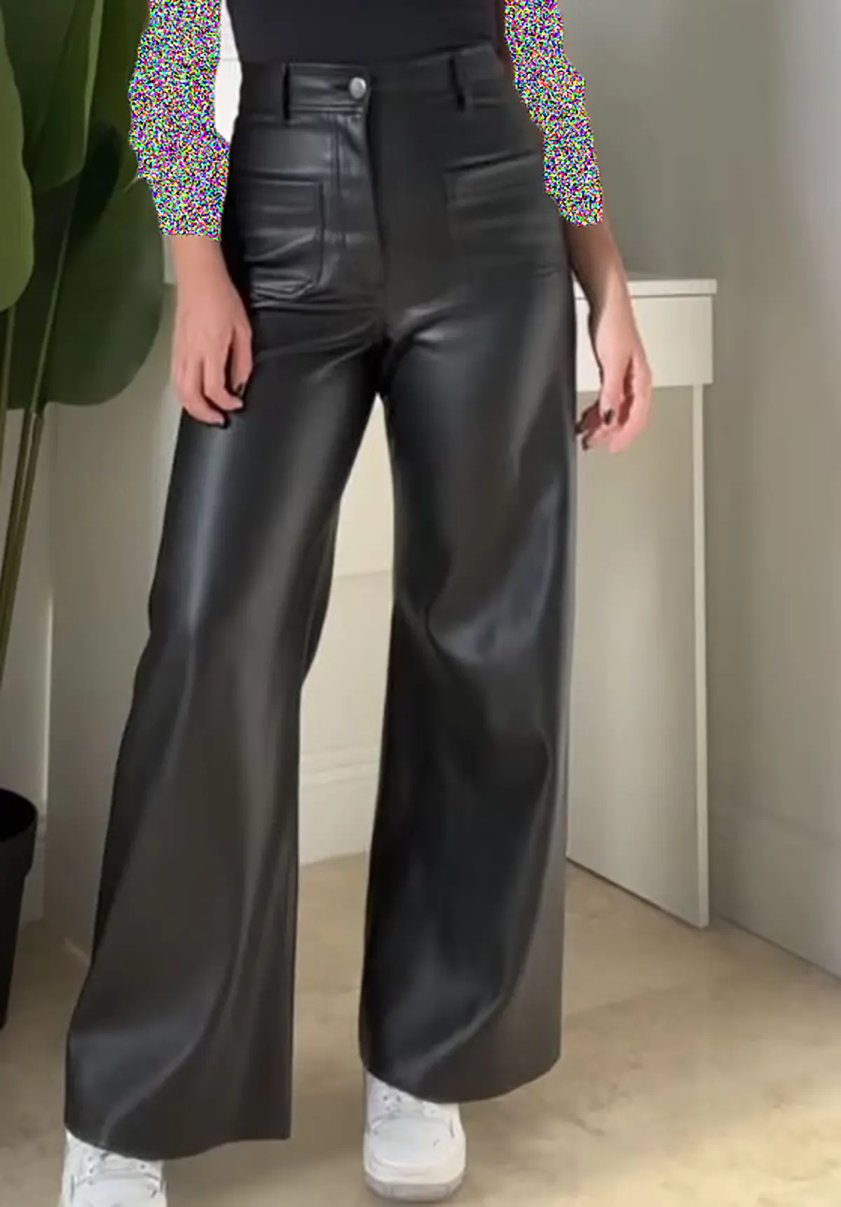شلوار چرمی مردانه
