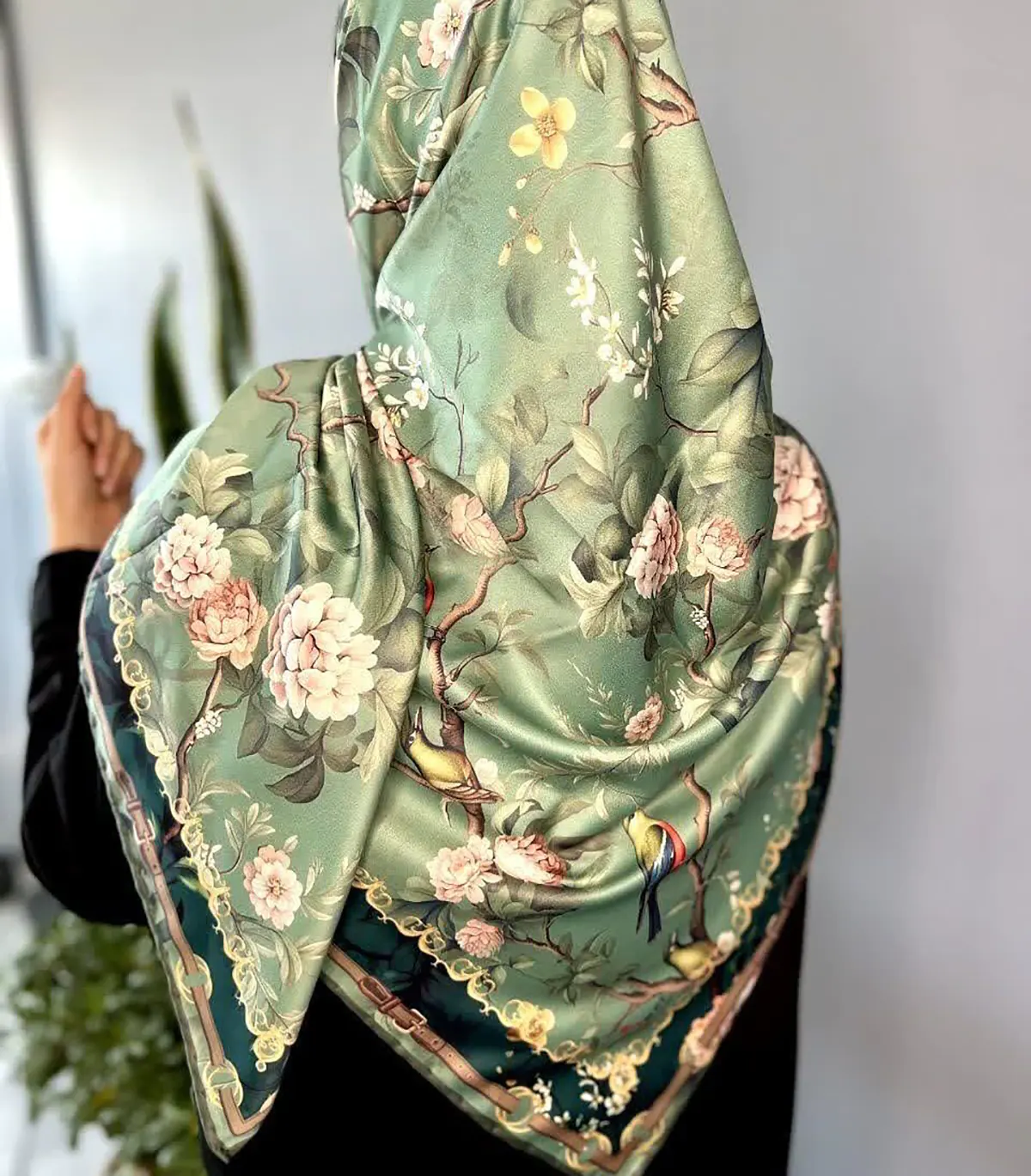 خرید اینترنتی روسری ابریشم
