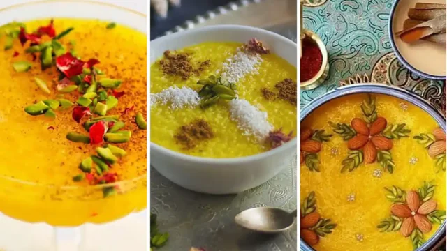 دیزاین جدید شله زرد | ایده‌های خاص و مدرن برای تزئین دسر !!