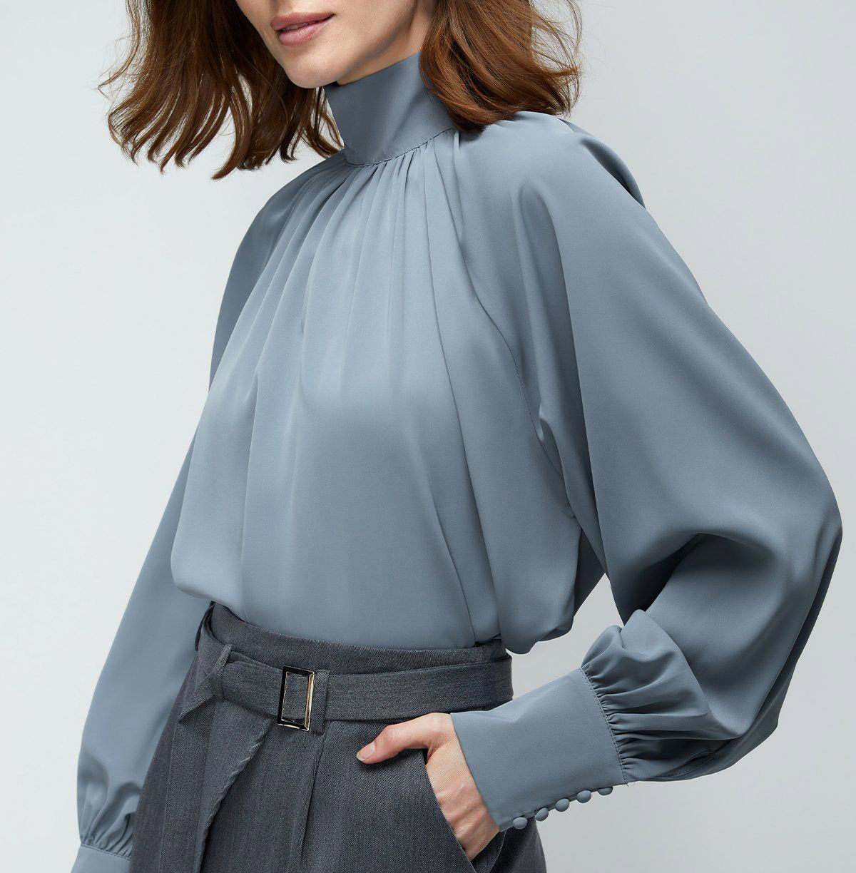 شومیز سفید زنانه