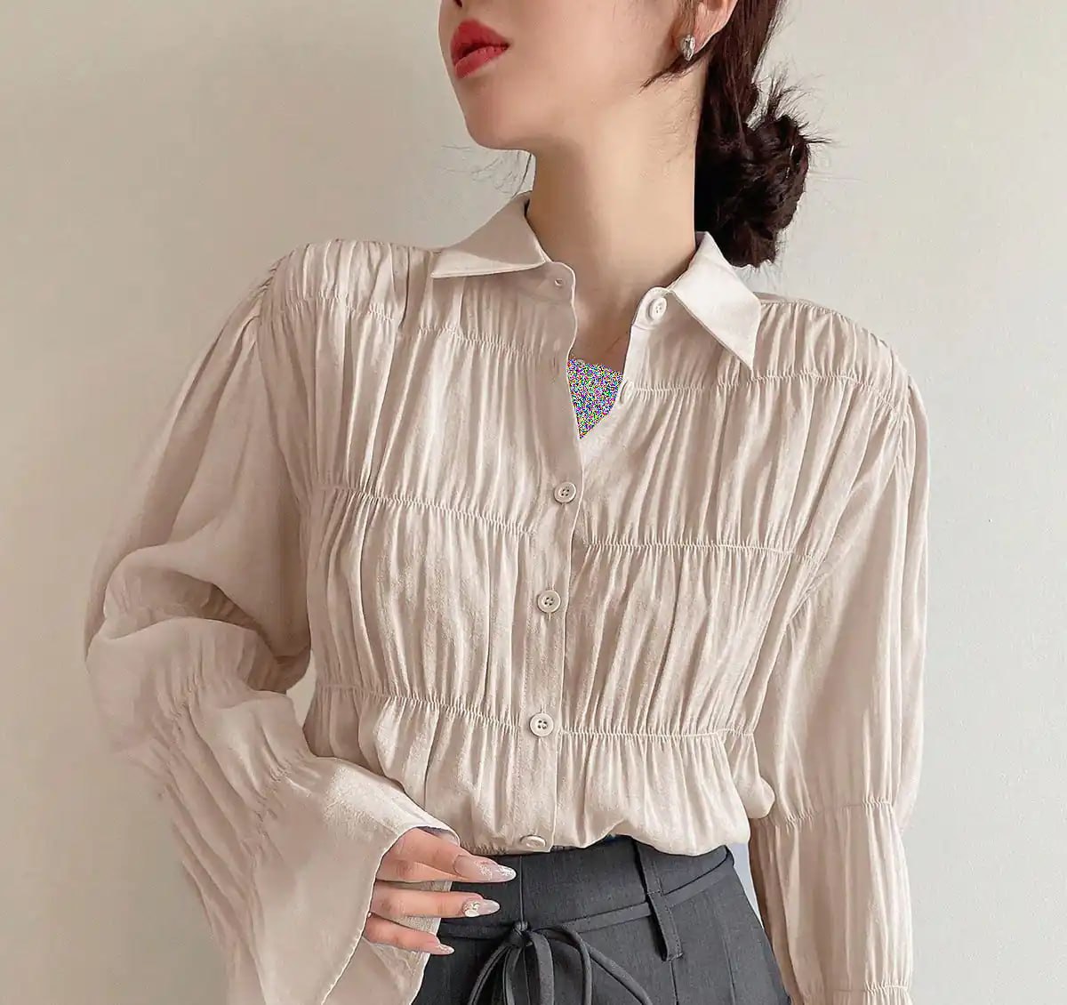 شومیز زنانه کوتاه
