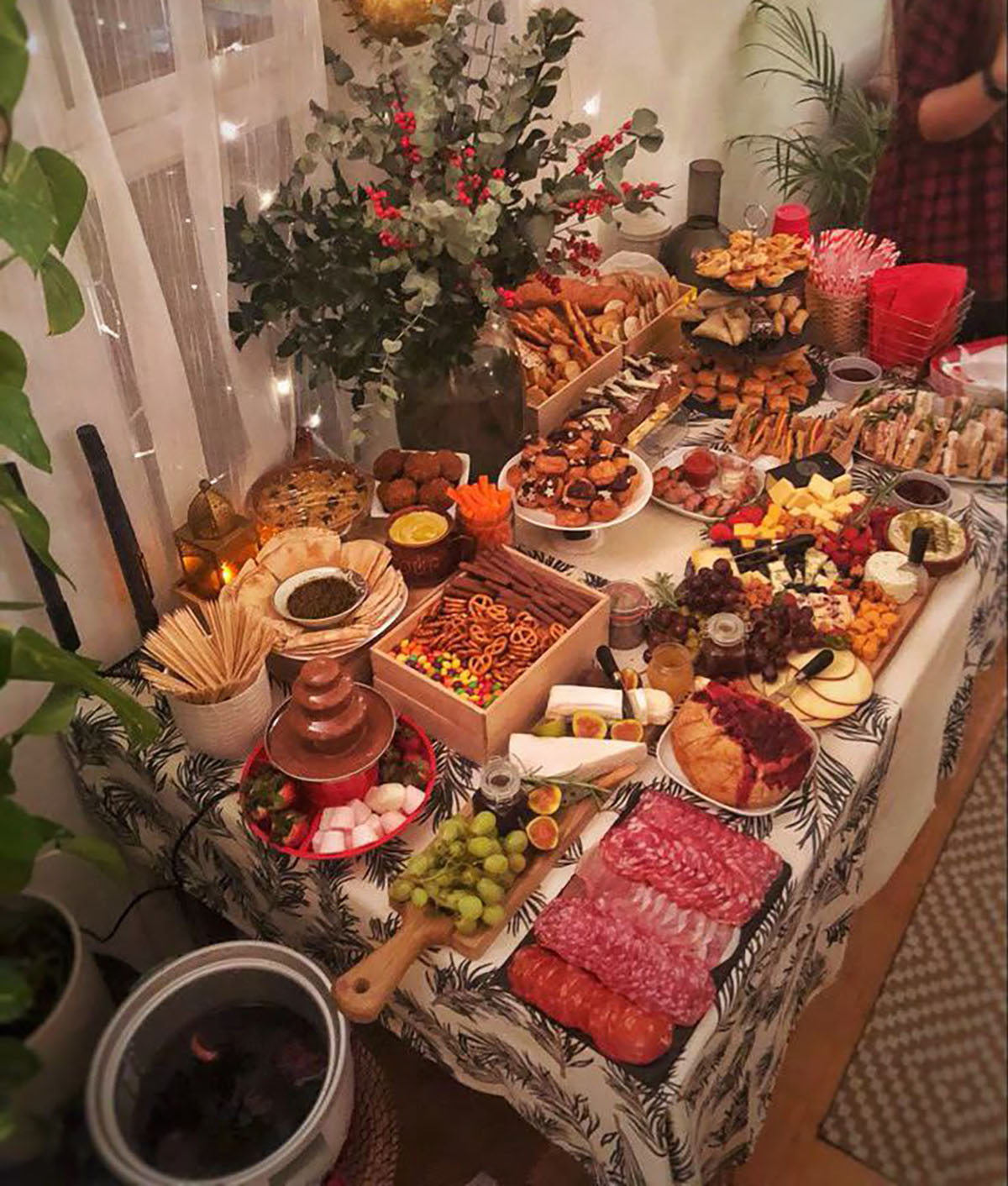 سفره شب یلدا باکلاس ساده