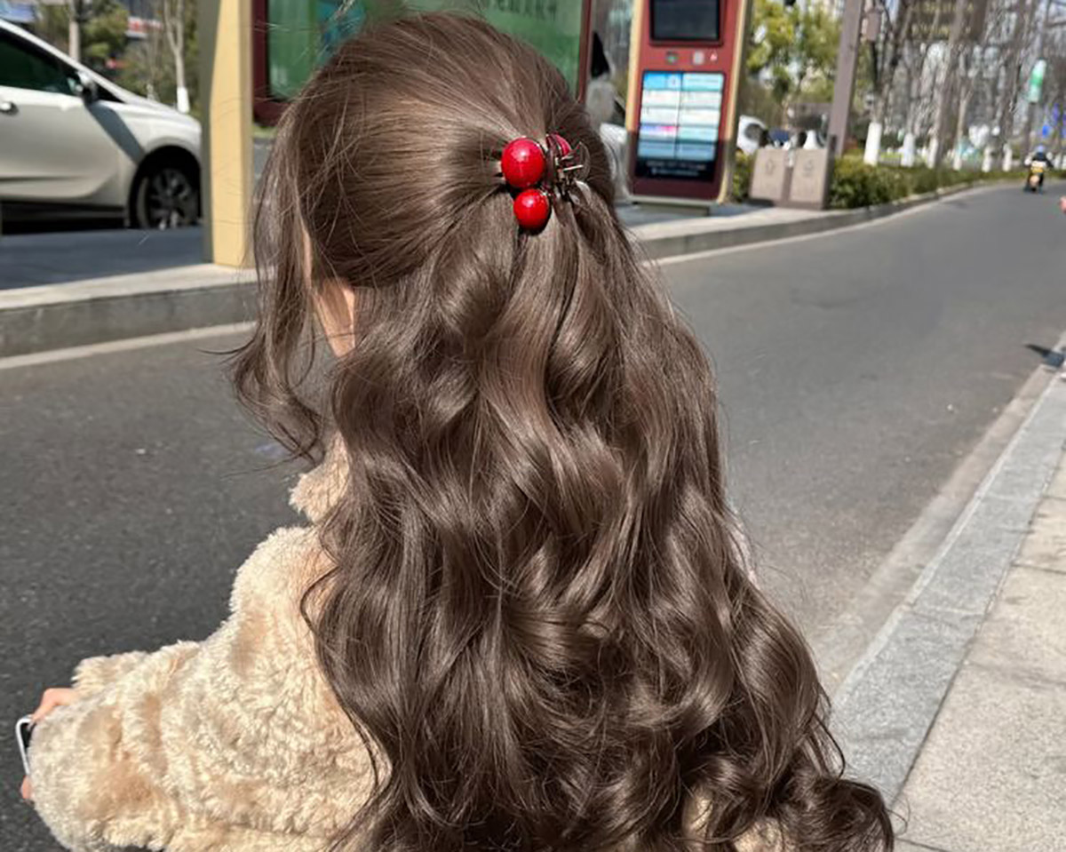 رنگ زیر مو دخترانه