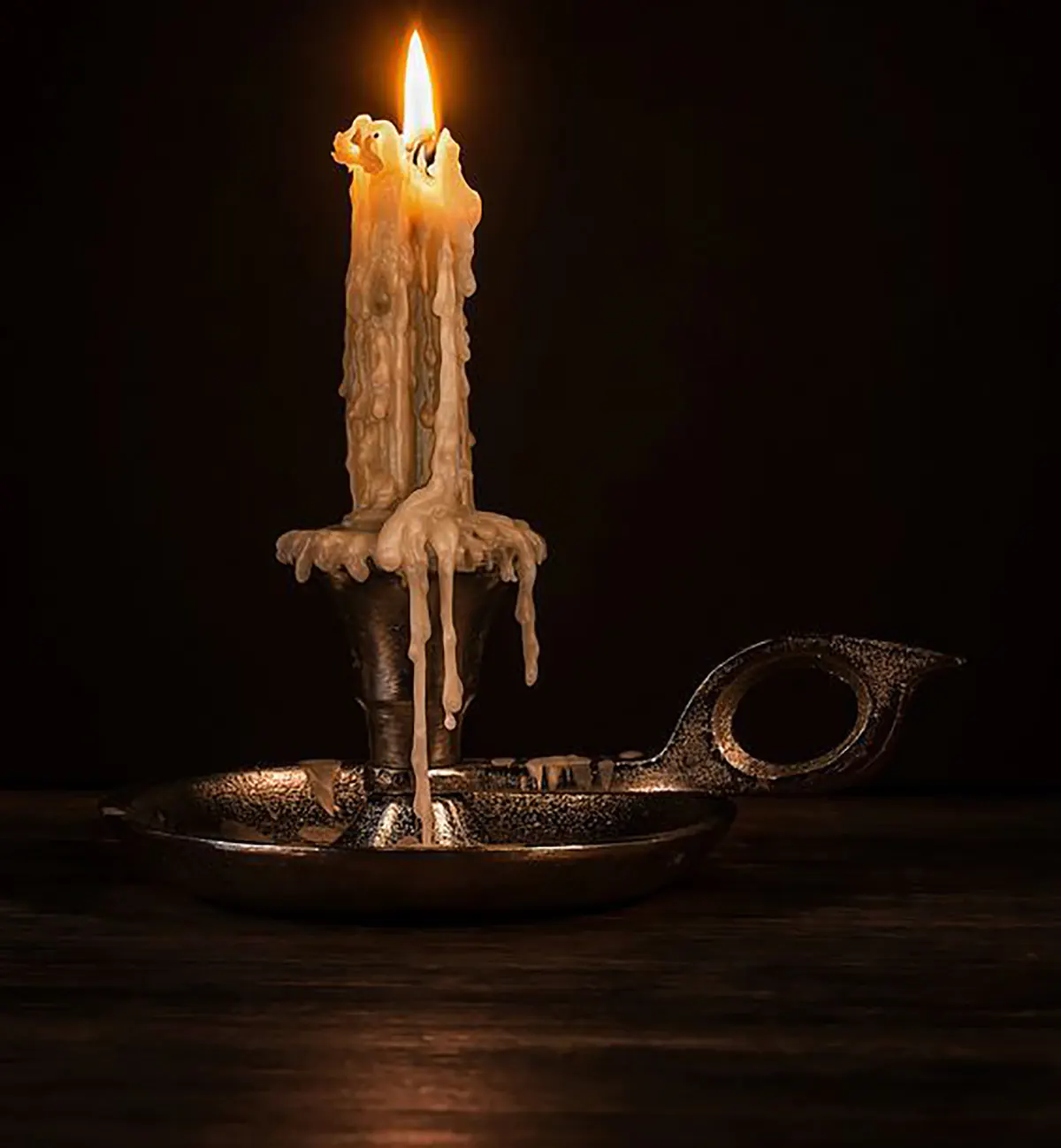 جا شمعی شیشه ای 