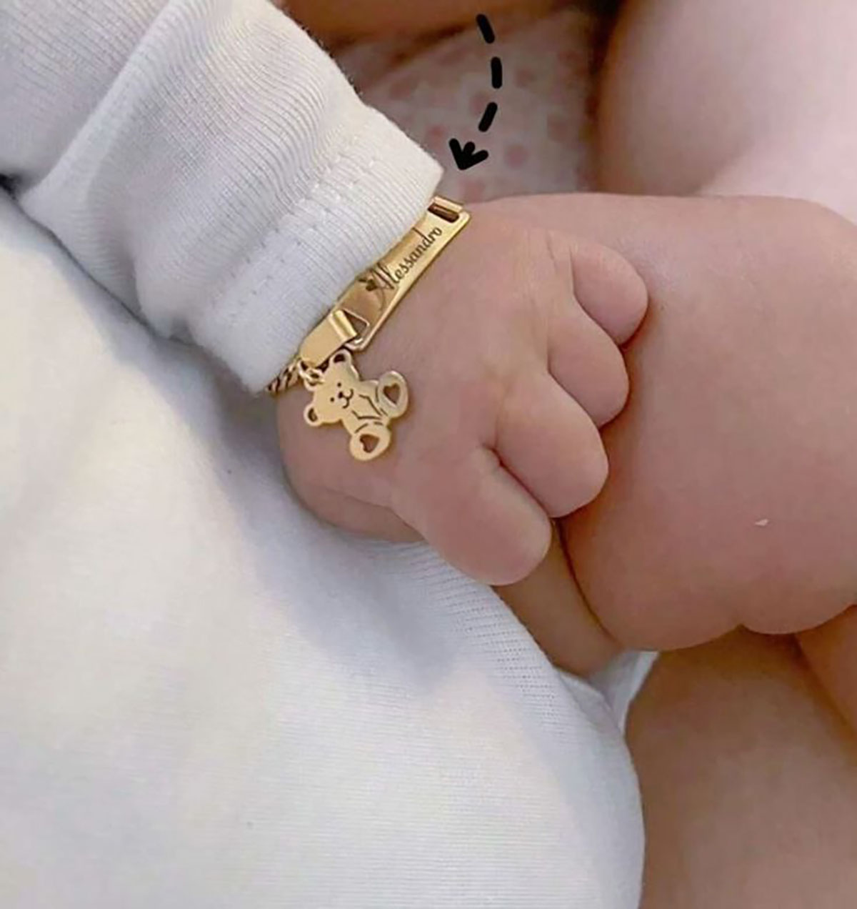 قیمت دستبند طلا بچه گانه دخترانه