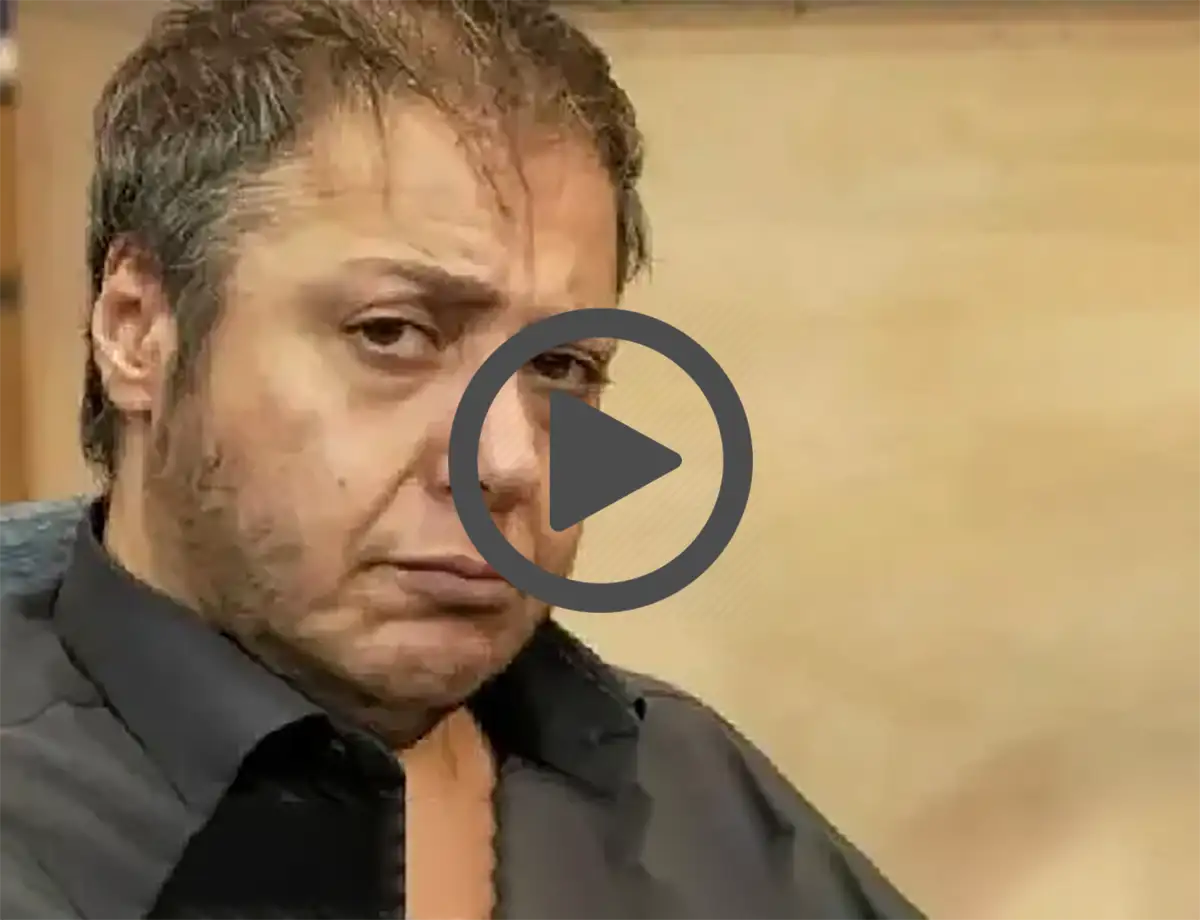 ویدیوی جگرسوز مازیار لرستانی که اشکها را درآورد!