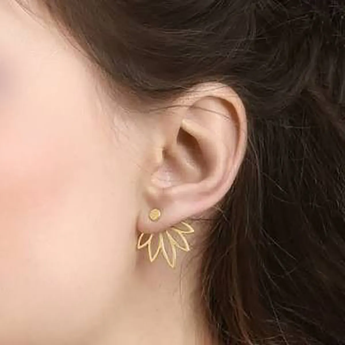 گوشواره برگ پاییزی