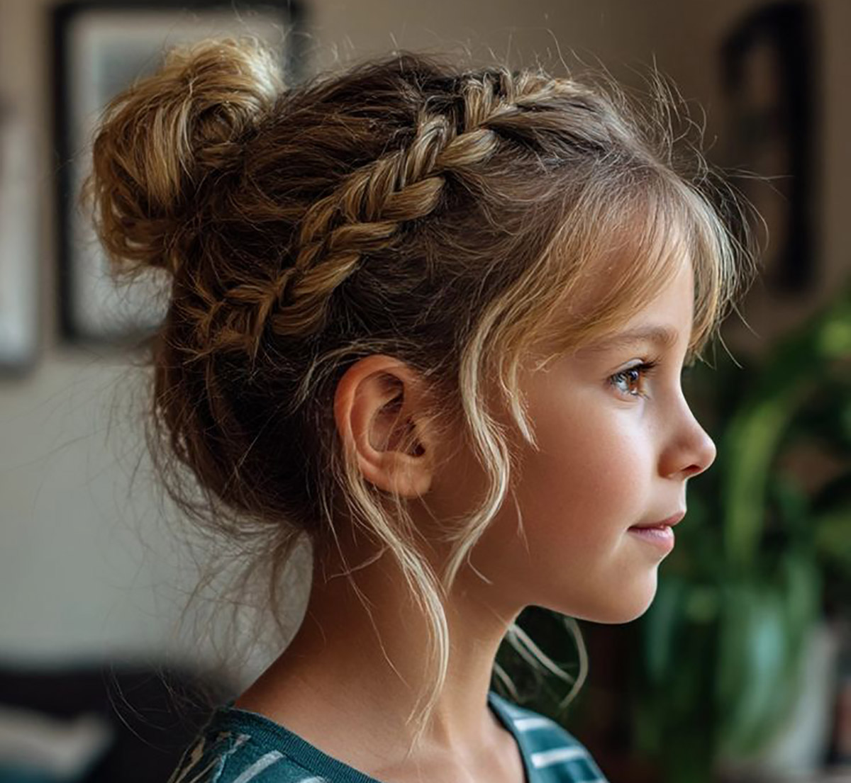 آموزش مدل مو بچه گانه دختر
