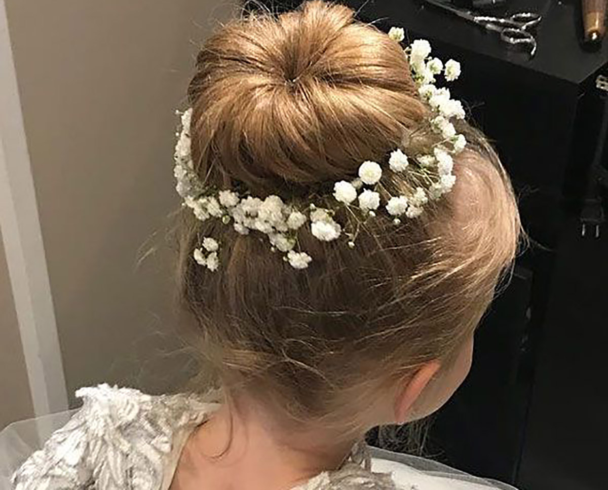 مدل مو برای دختر 12 ساله برای عروسی