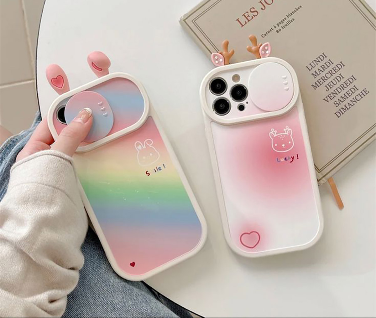 عکس قاب گوشی عروسکی
