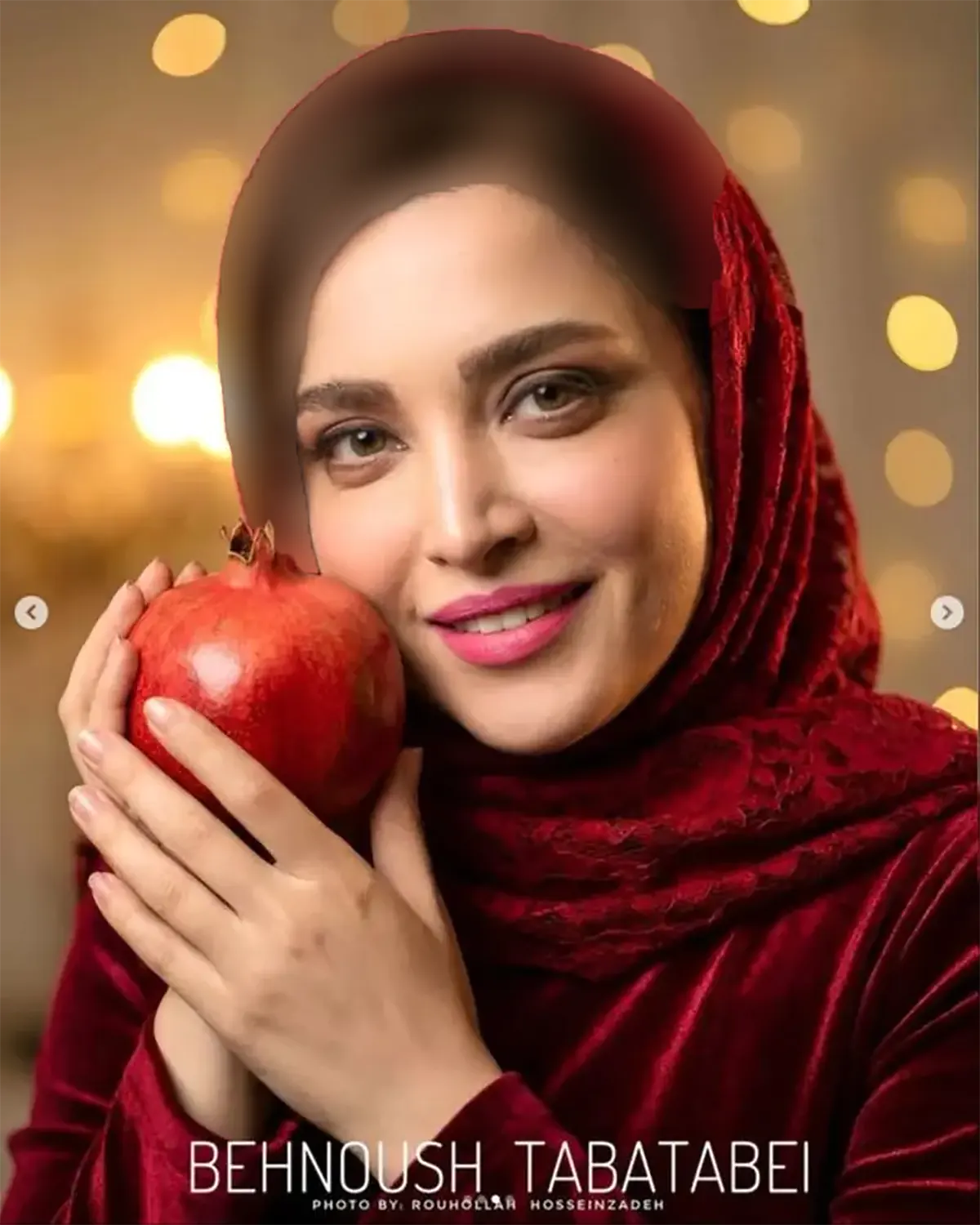 بهنوش طباطبایی قبل از عمل