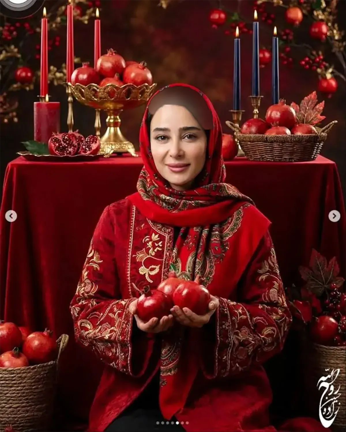 عکس عروسی الناز حبیبی و همسرش