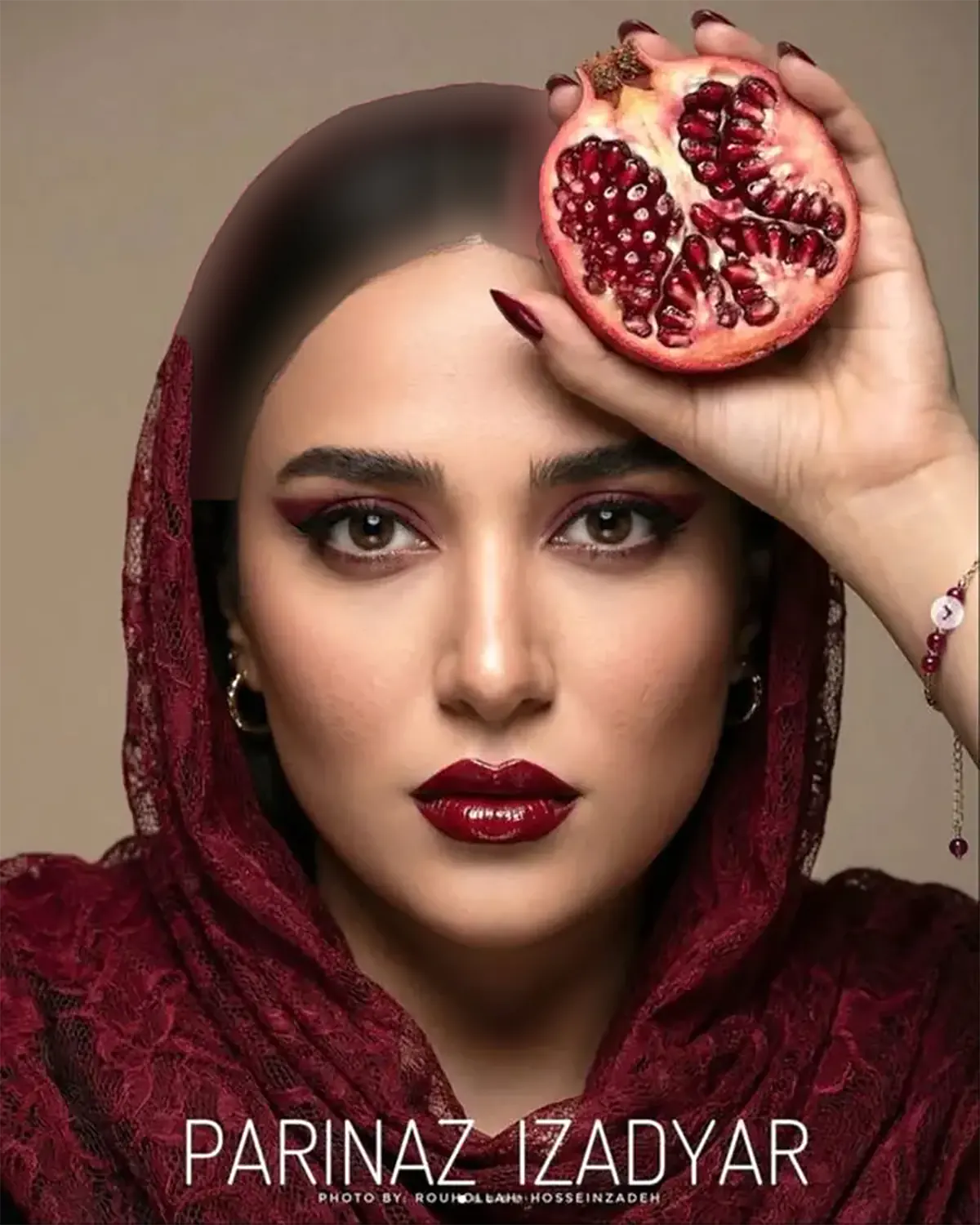 عکس عروسی پریناز ایزدیار و همسرش