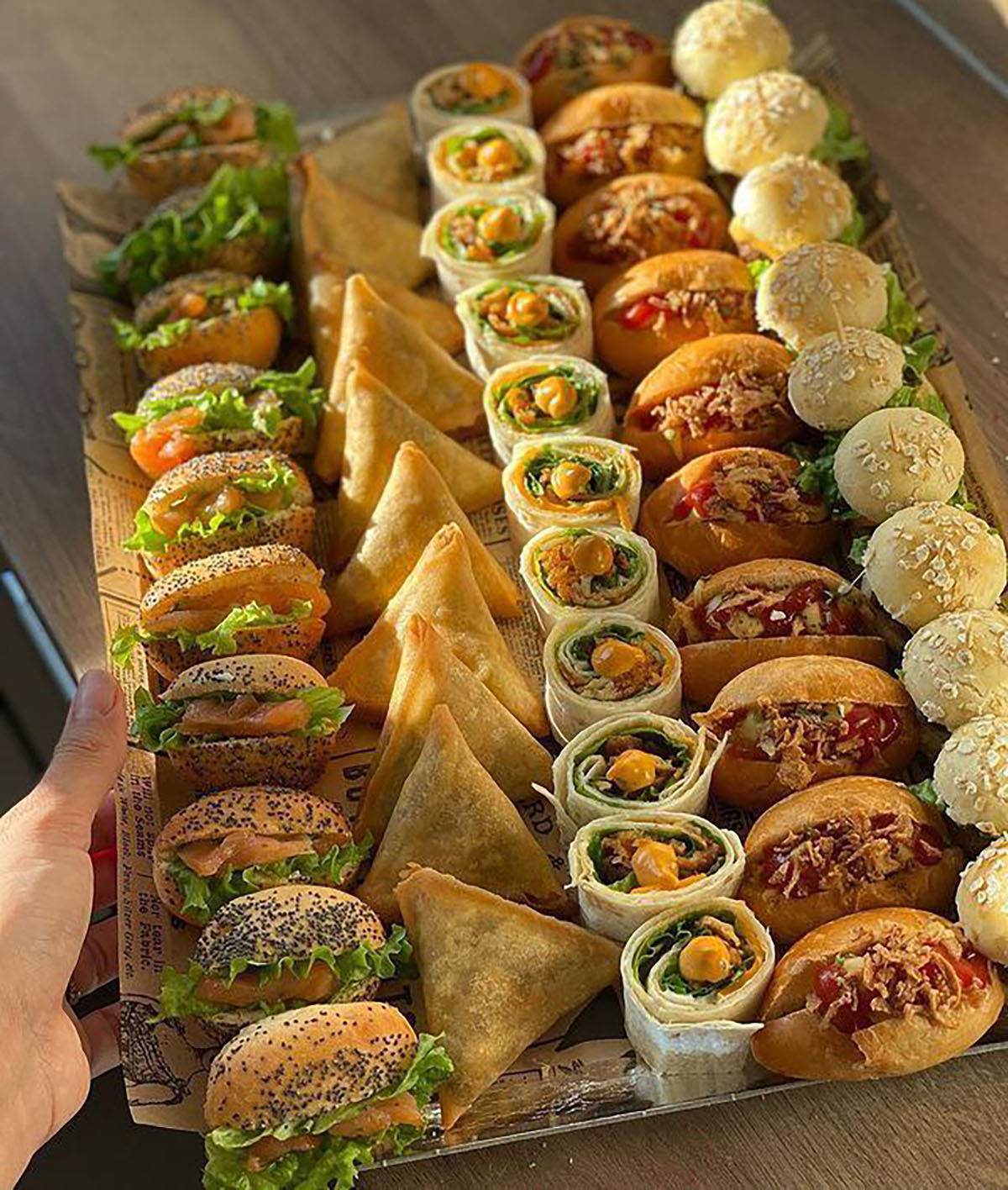 طرز تهیه فینگر فود برای تولد
