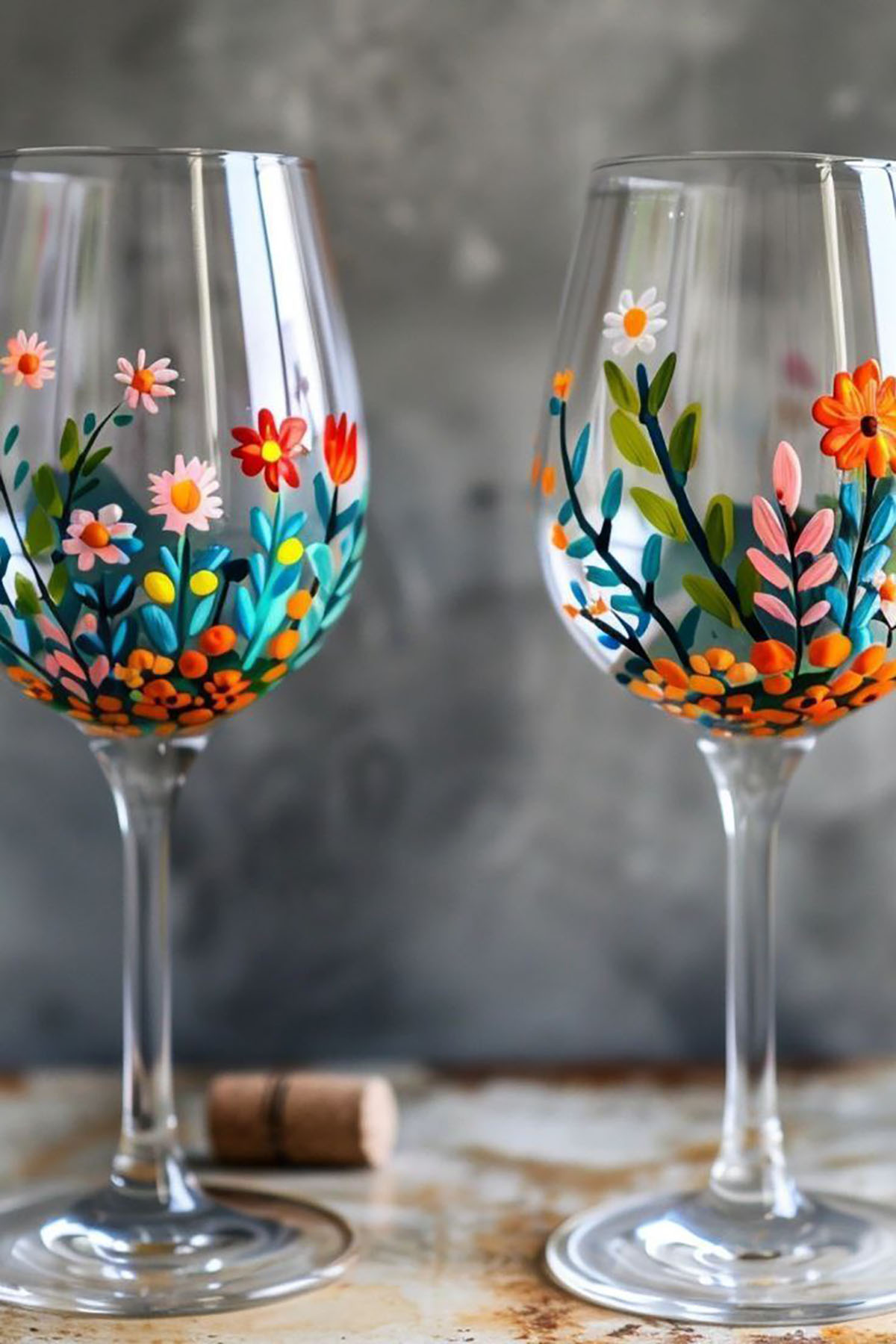 لیوان پایه دار دسته دار