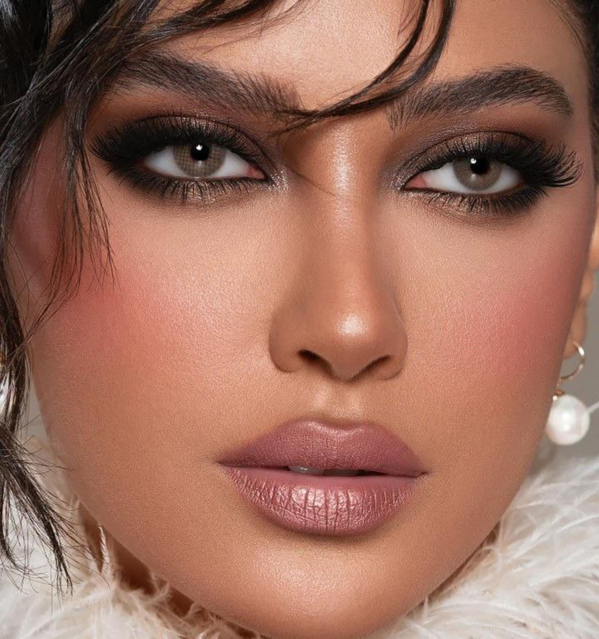 مدل ارایش عروس چاق