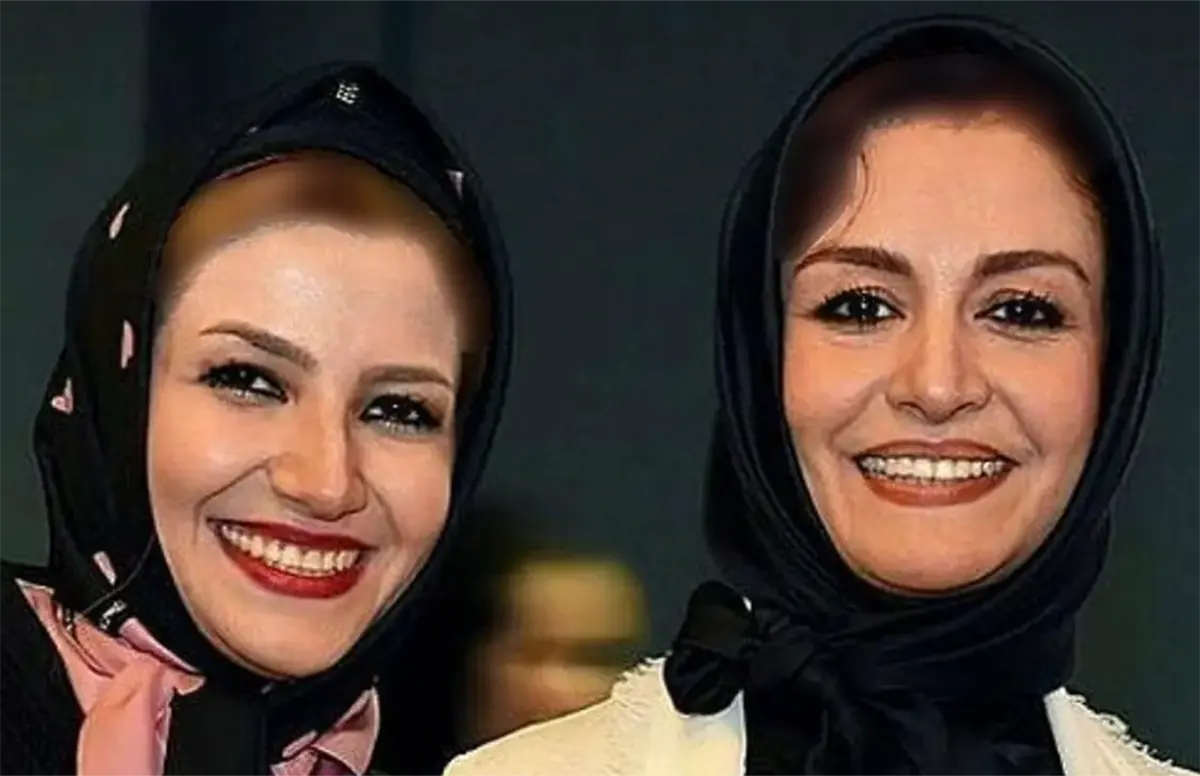 مریلا و ملیکا زارعی و همسرانشان