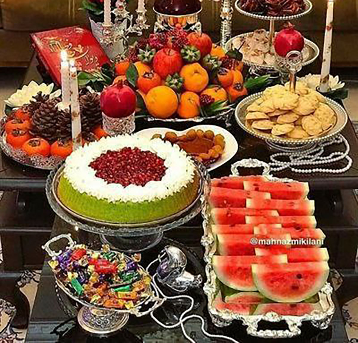 جدیدترین تزیینات شب یلدا
