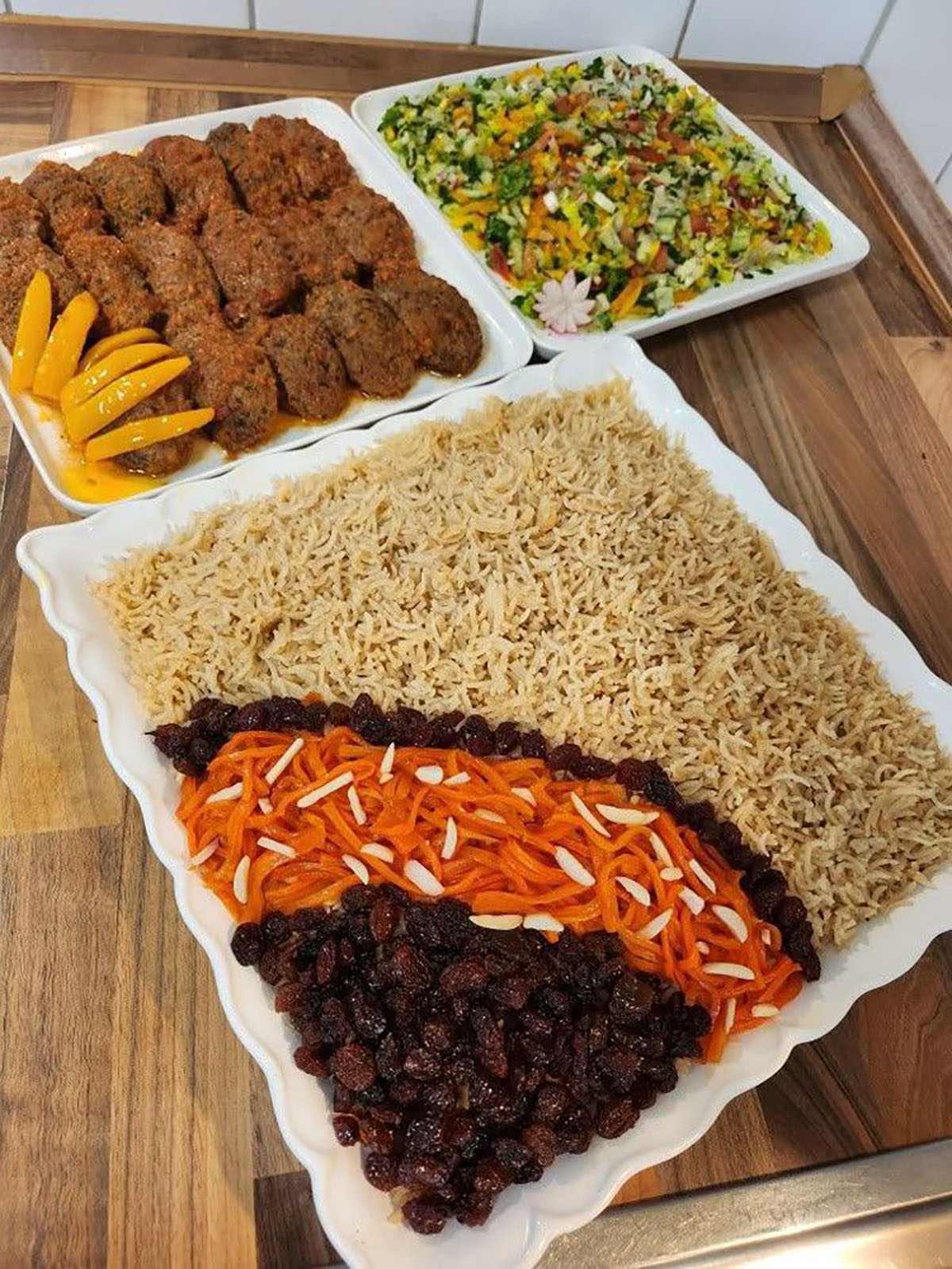 تزیین غذا برای مدرسه
