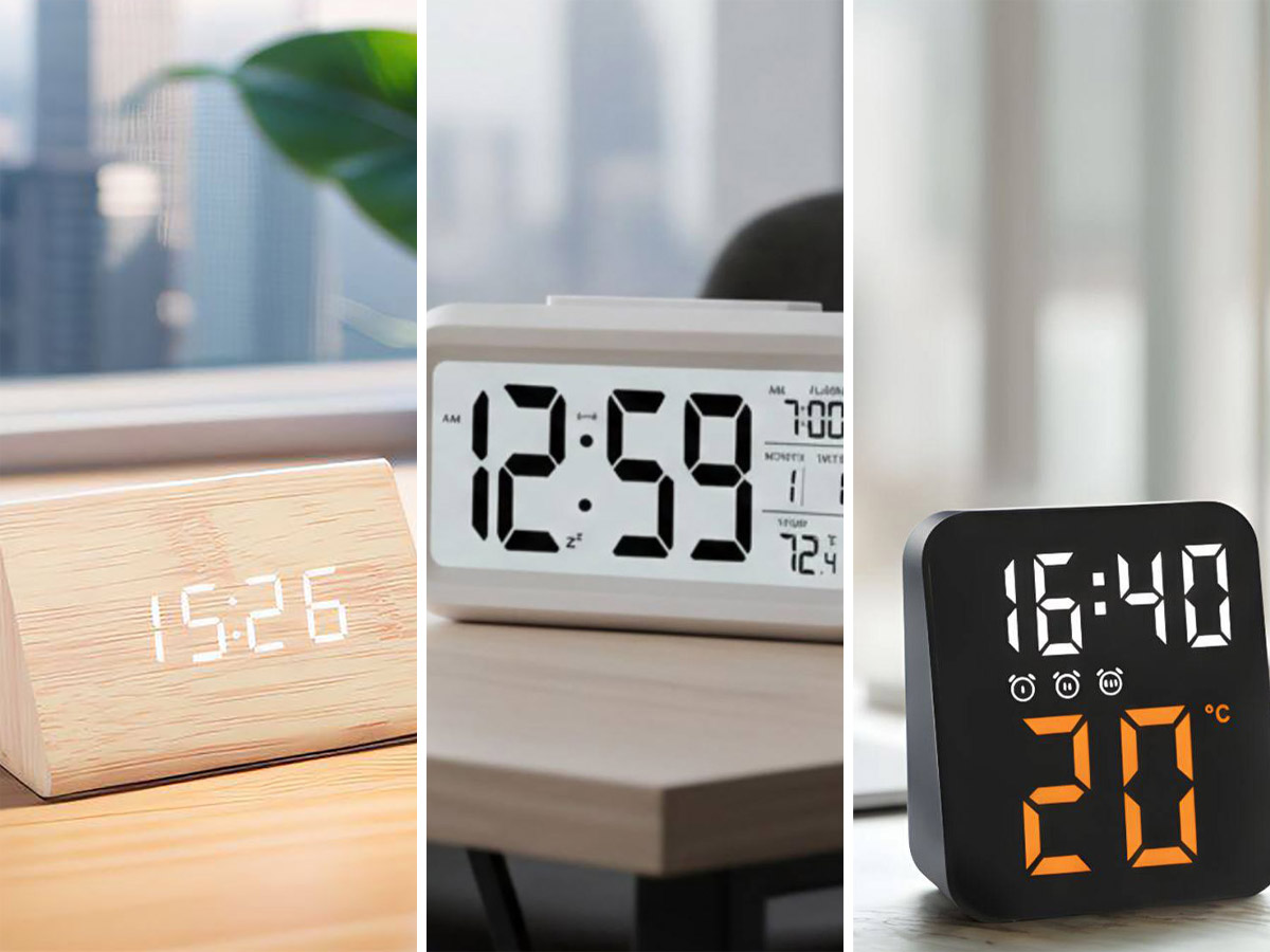 ساعت رومیزی دیجیتال clock