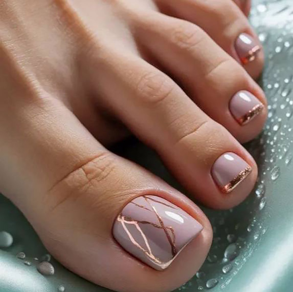 طرح ناخن شیک و باکلاس تابستانی