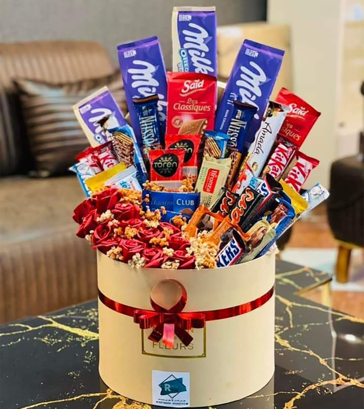 باکس ولنتاین دخترانه صورتی