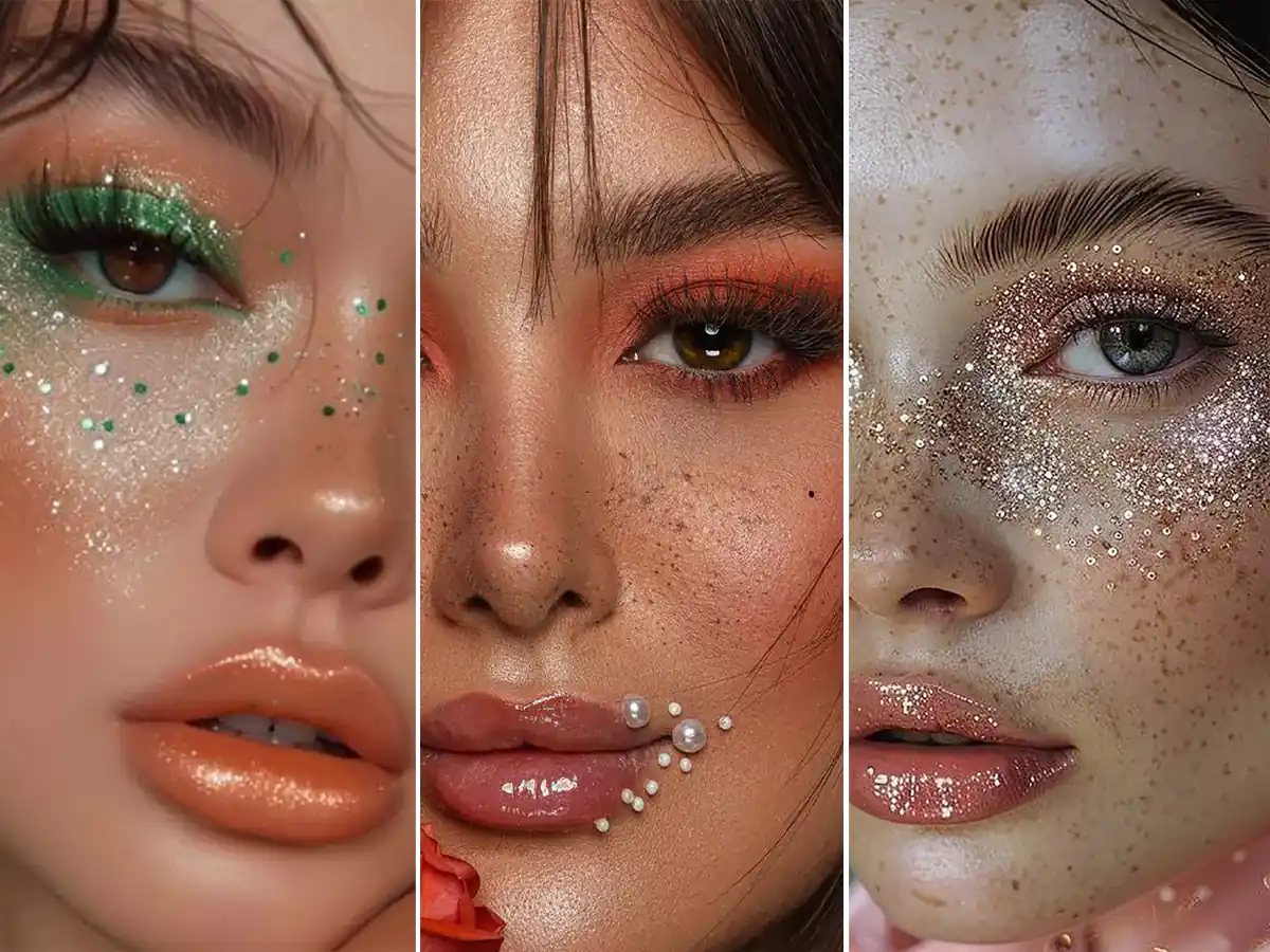 میکاپ عروسکی صورتی