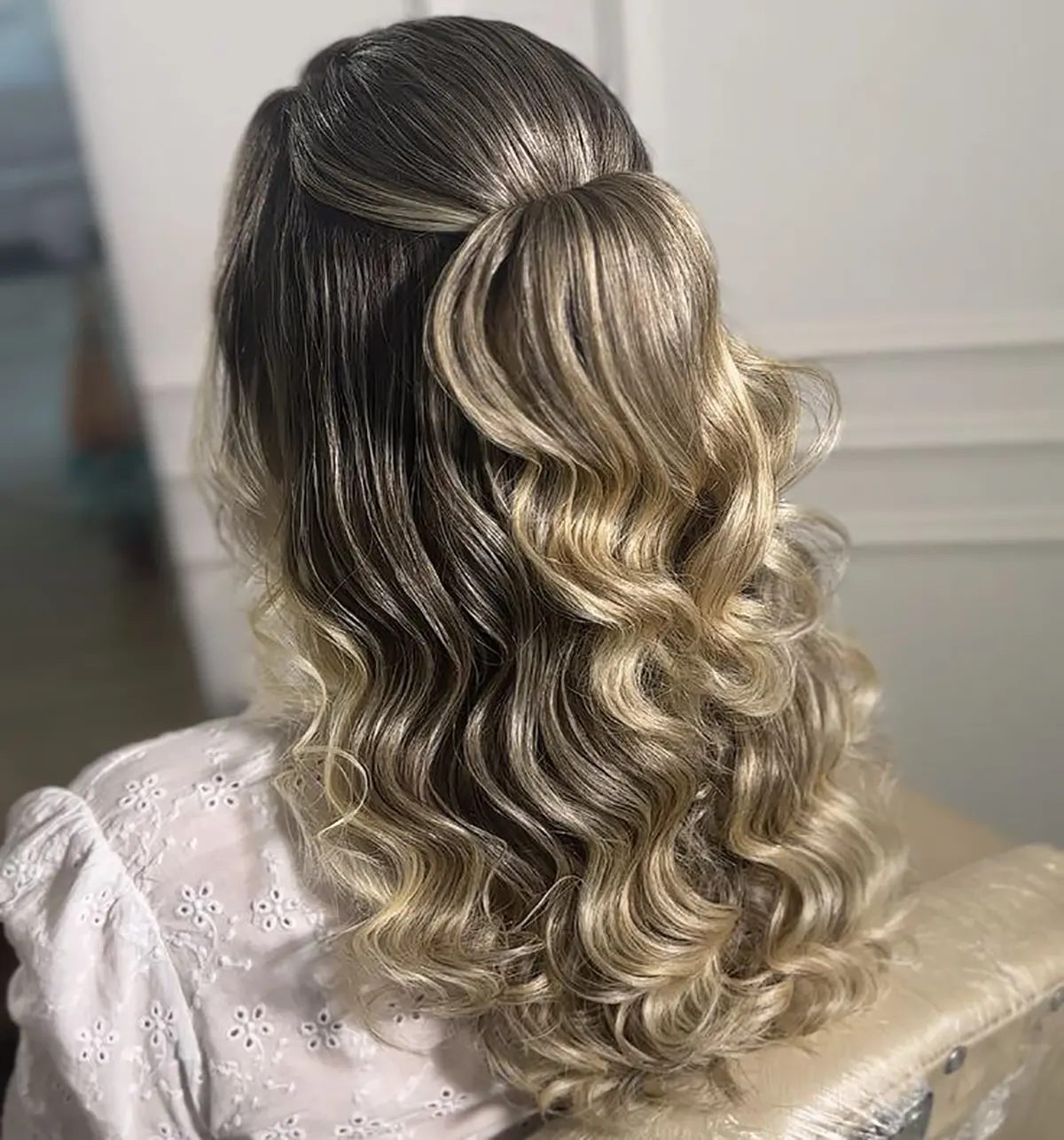 مدل مو دخترانه برای عروسی باز