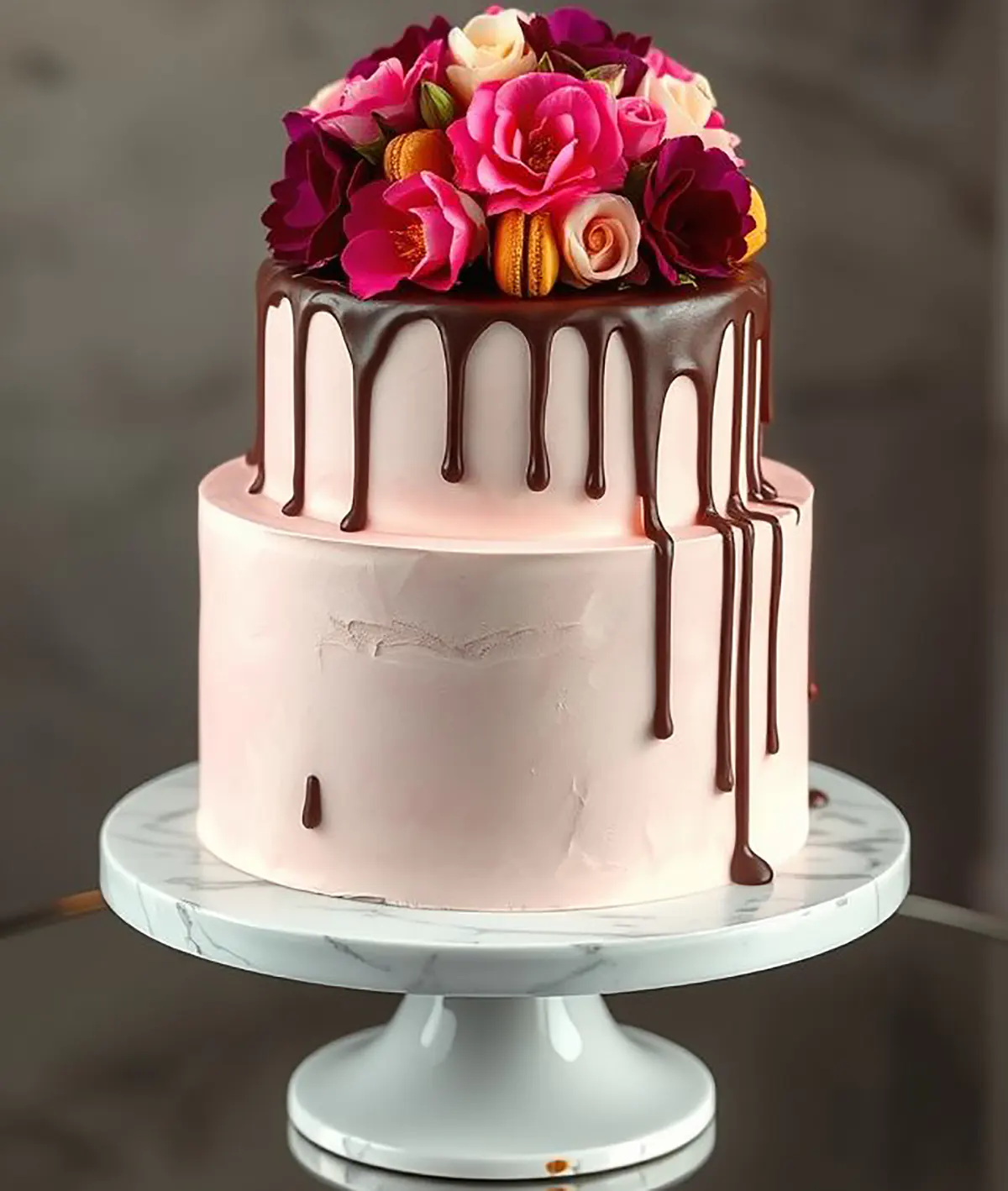مدل کیک شکلاتی برای تولد
