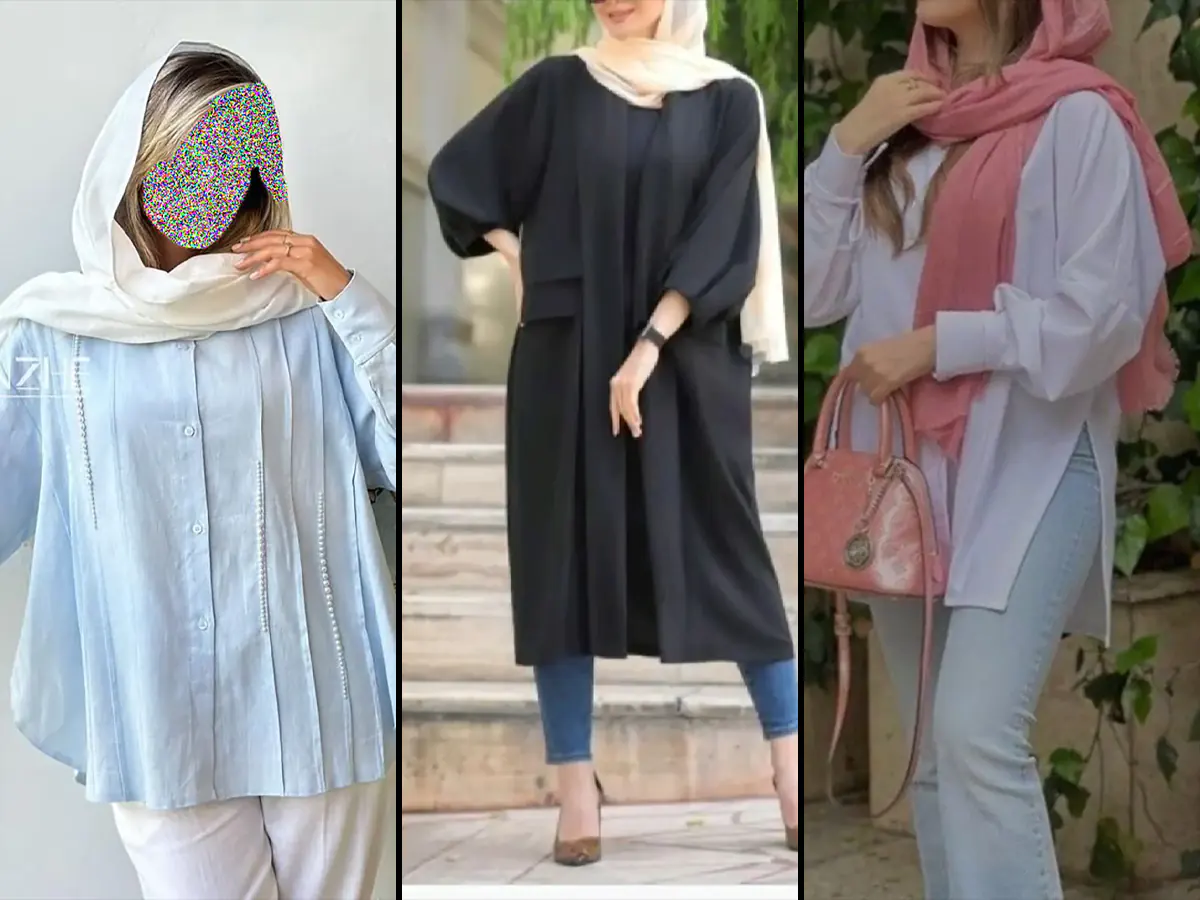 سه مدل مانتوی تابستانی پوشیده برای کمد کپسولی زنانه