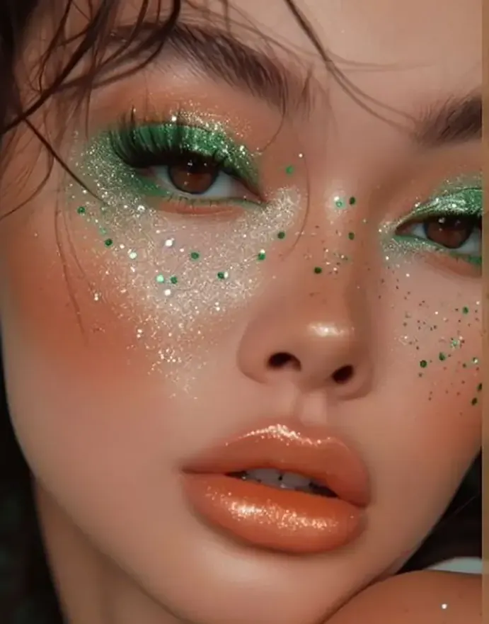 رژگونه هلویی گرم با درخشش ملایم