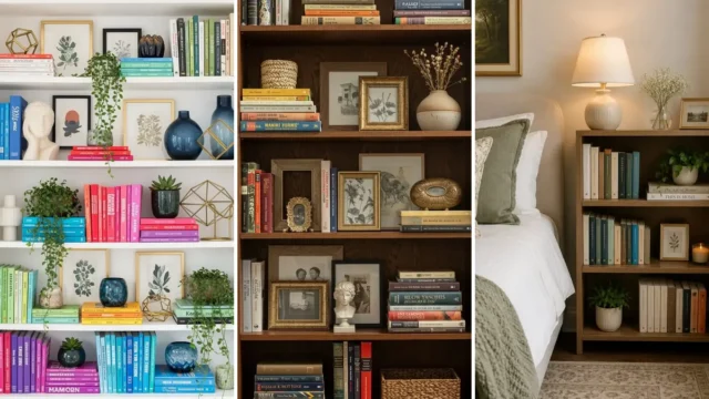 چیدمان کتابخانه رنگی بهتره یا مینیمال؟ فرقشون تو حال‌وهوای خونه‌ست